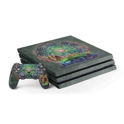 Celtic Dragon by Brigid Ashwood PlayStation PS4 Skins